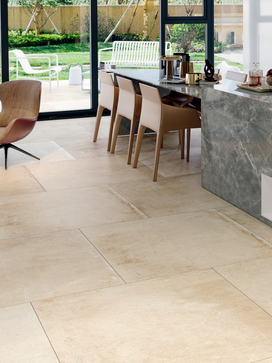 Italian Provence Crema XXXL Floor & Wall Tile - 1000x1000(mm)