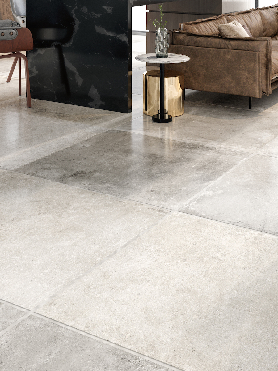 Italian Provence Grey XXL Floor & Wall Tile - 1000x1000(mm)