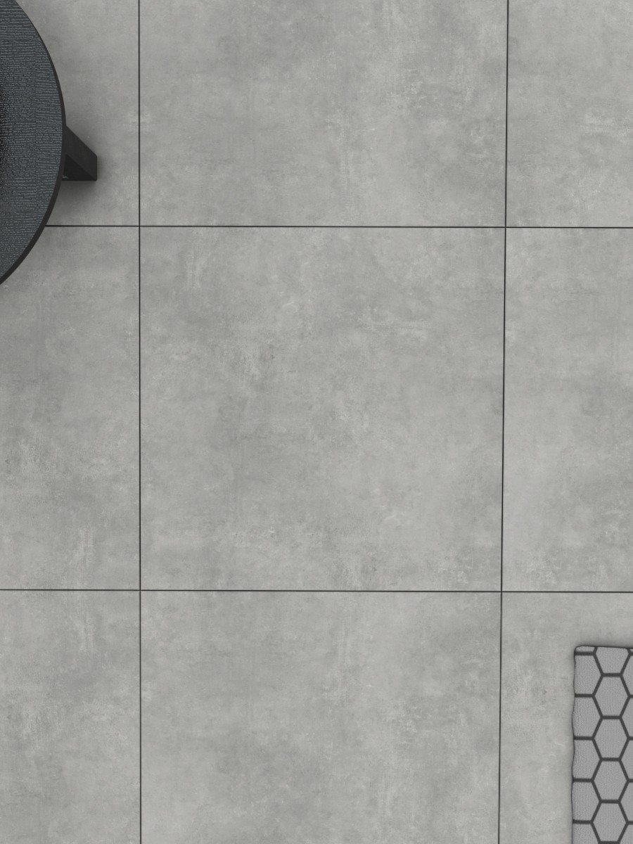 XXXL Eclipse Silver Indoor Floor Tile - 1000x1000(mm)