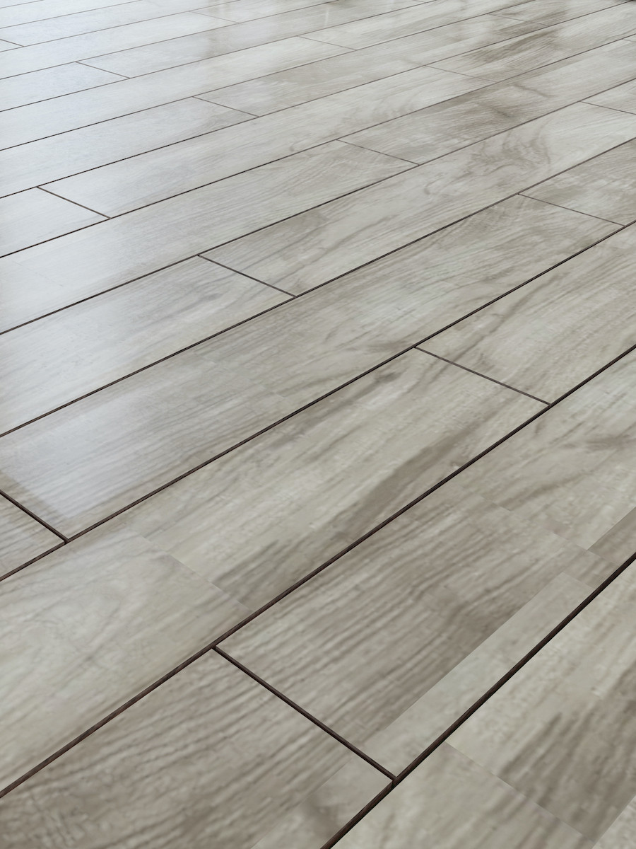 Atelier Teak Wood Effect Herringbone - 900x150(mm)