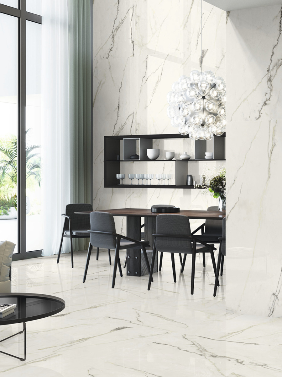 Blancos Marfil XXL Polished Wall & Floor Tiles - 800x800(mm)