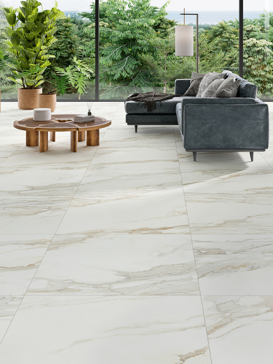 Calacatta Gold Large Format Wall & Floor Tiles - 1000x1000mm