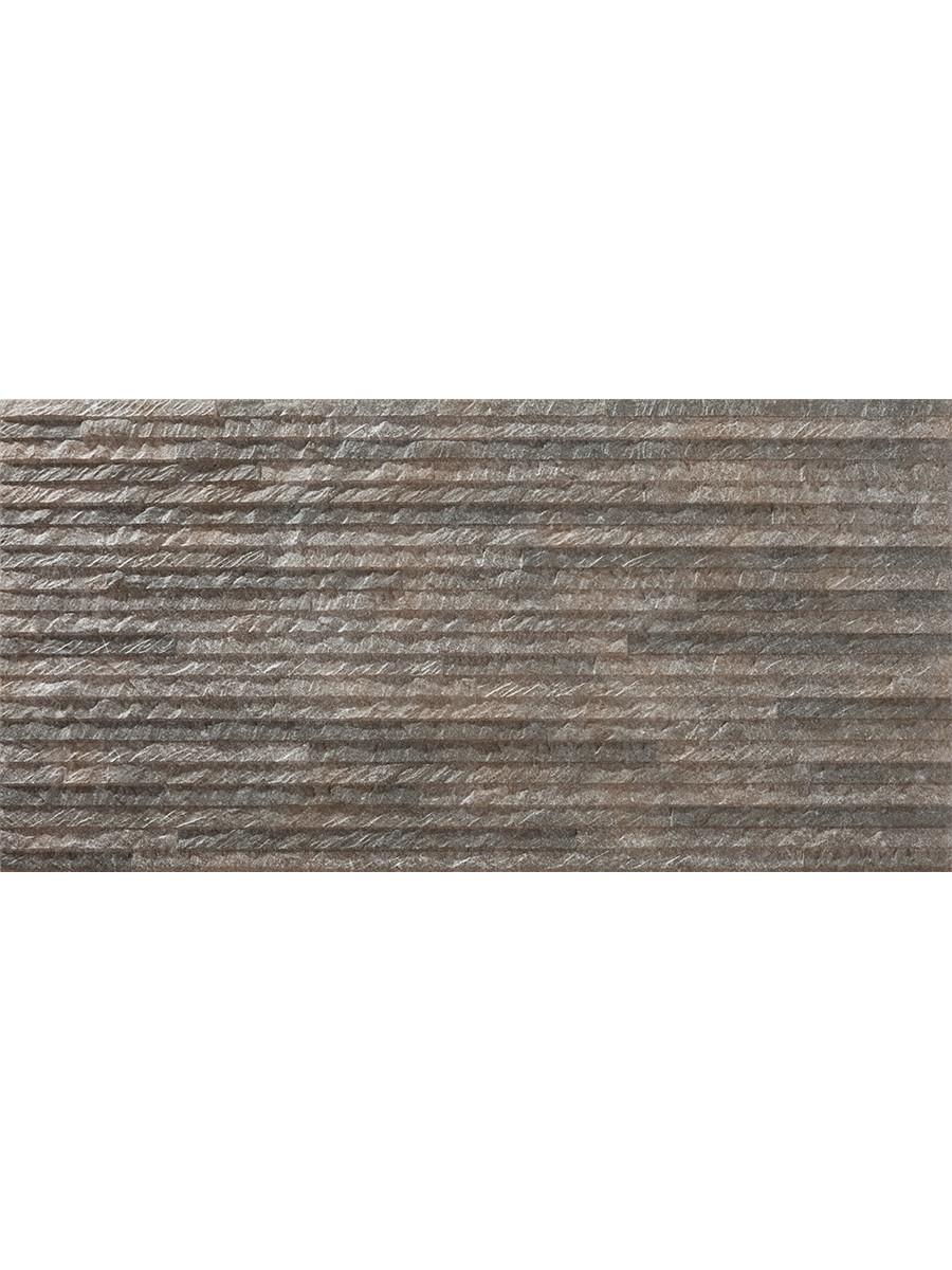 Desert Grafito Split Face Effect Porcelain Wall Tile - 300x600mm