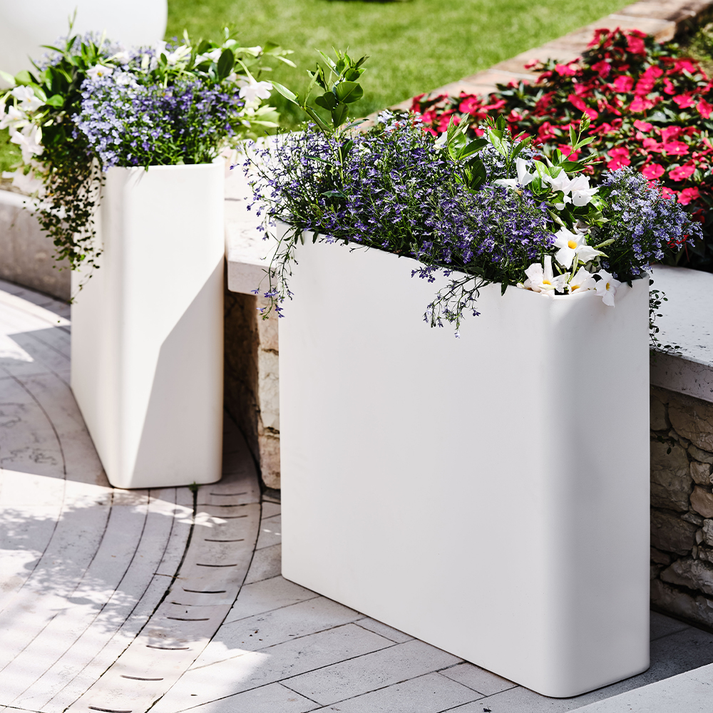 Divio Bianco Italian Planter 900x775x270mm