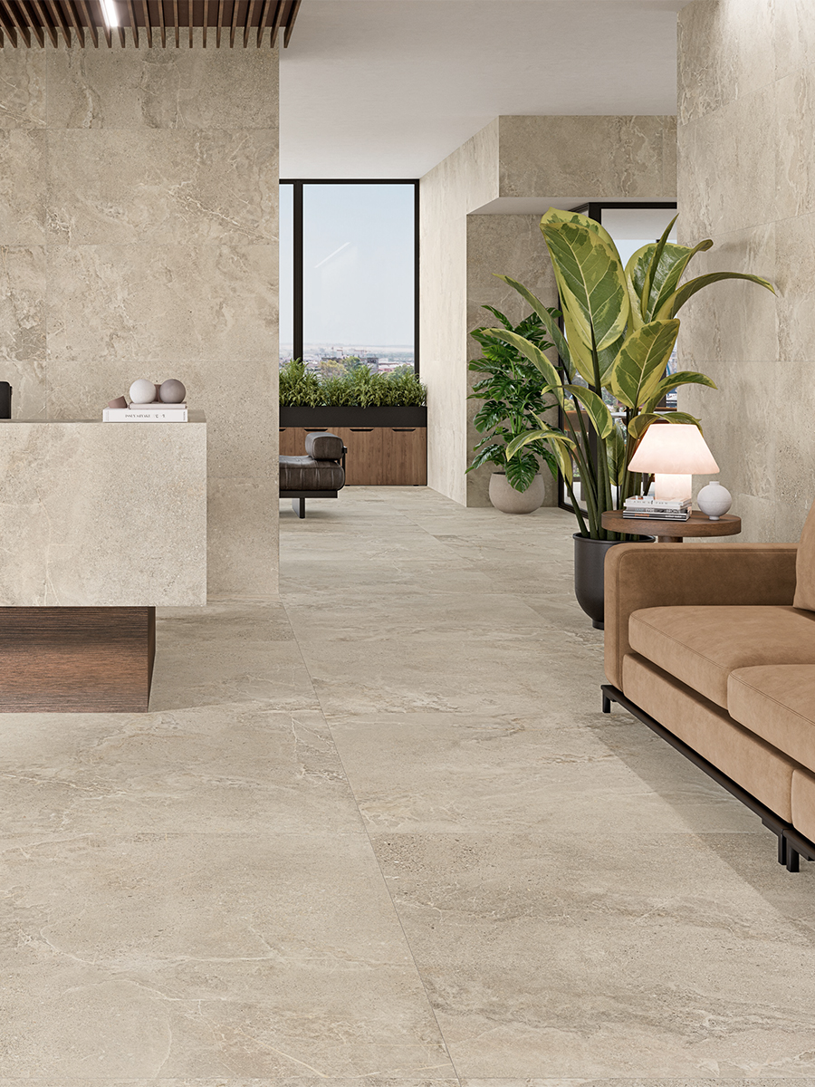 Dome Nut Porcelain Tile - 1200x1200mm