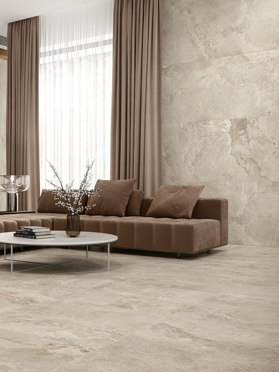 Dome Nut Porcelain Tile - 1200x1200mm