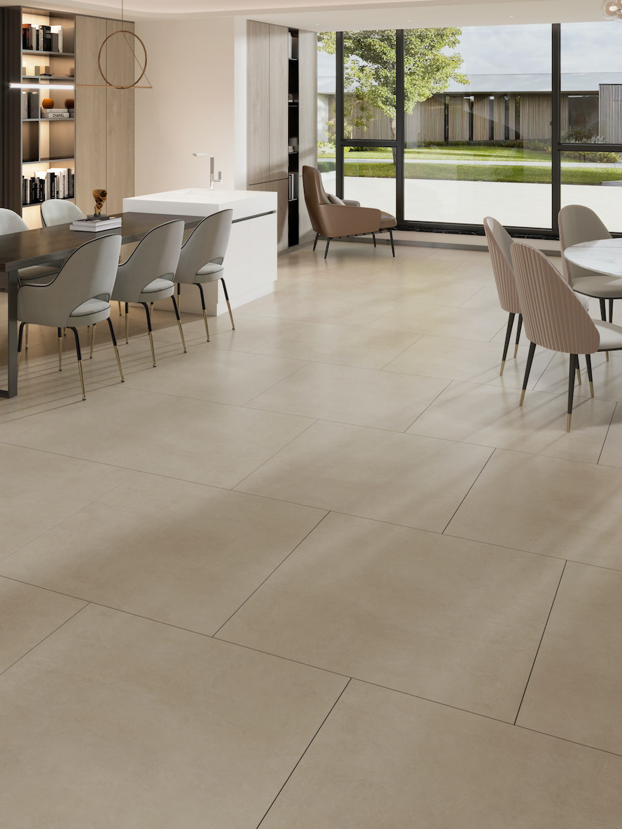 Akita Ivory Anti Slip Floor & Wall Tile - 800x800x9.5(mm)