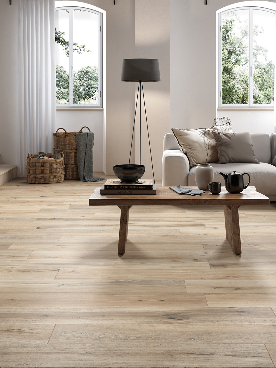 Italian Timeless Ecru Wood Effect Porcelain XXXL Planks - 1500x240(mm)