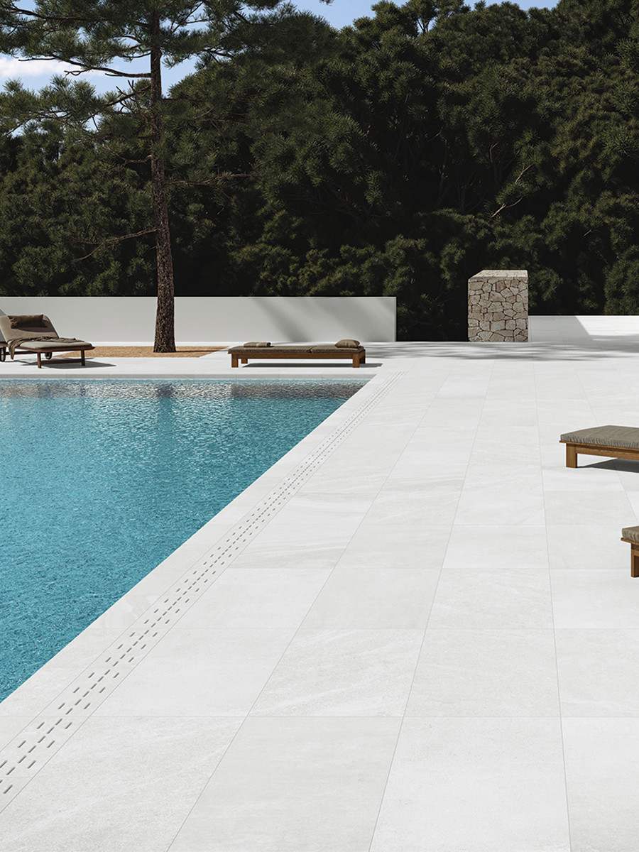 Idemo White Outdoor Porcelain - 900x600x16mm