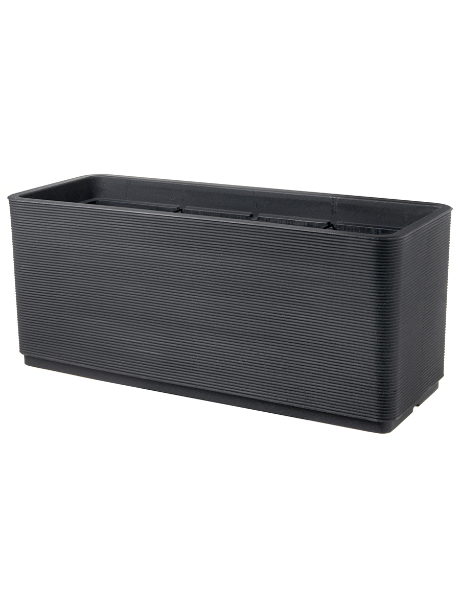 Indi Anthracite Italian Planter 976x400x365mm