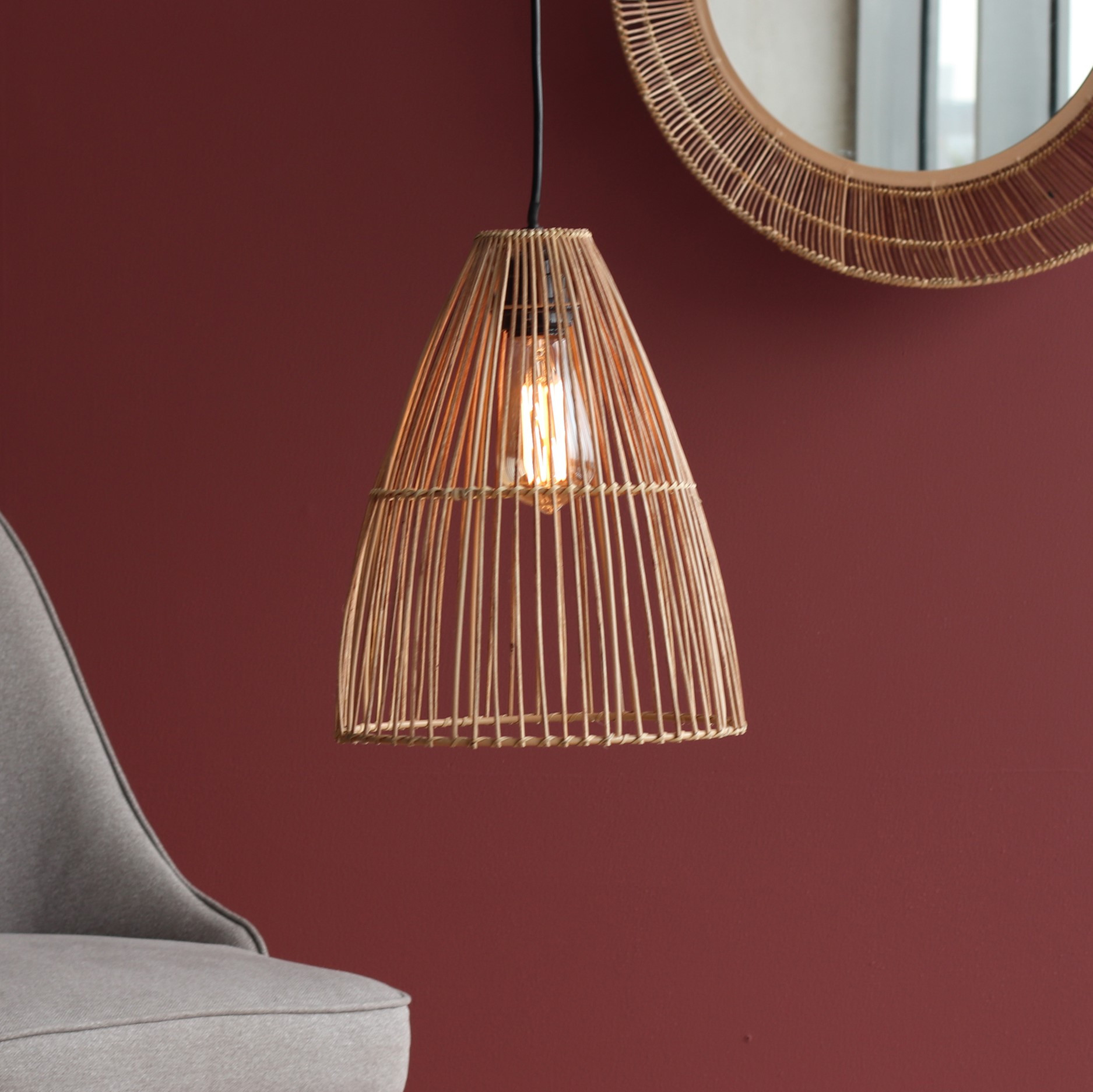 Kaya Conical Hanging Lamp