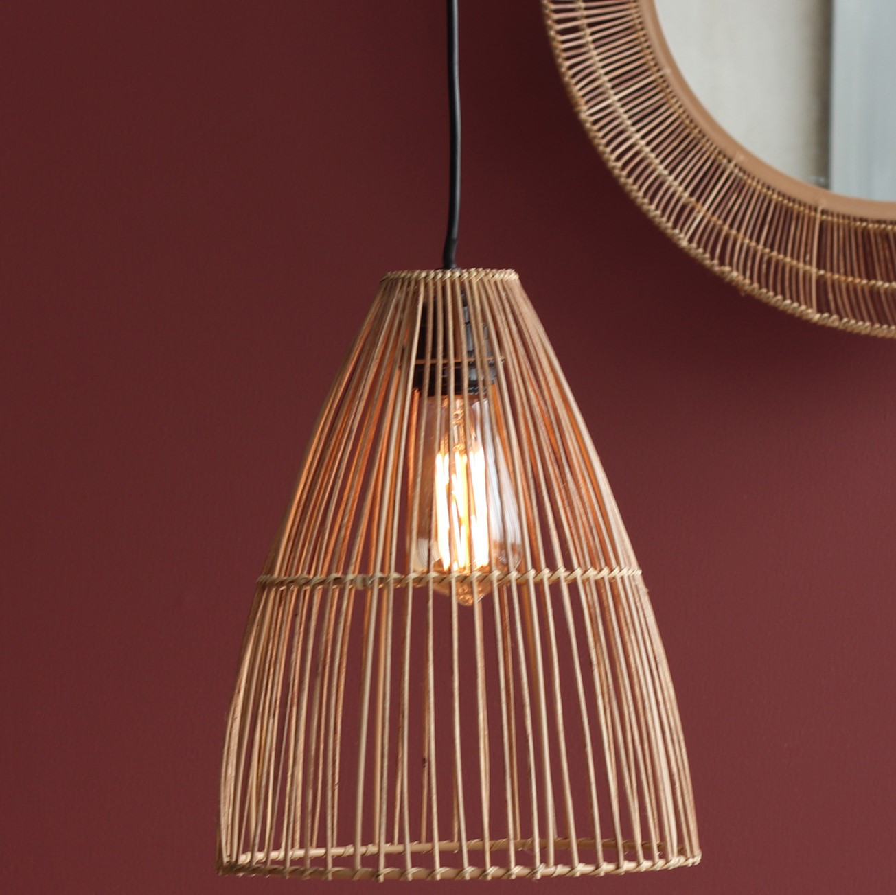 Kaya Conical Hanging Lamp