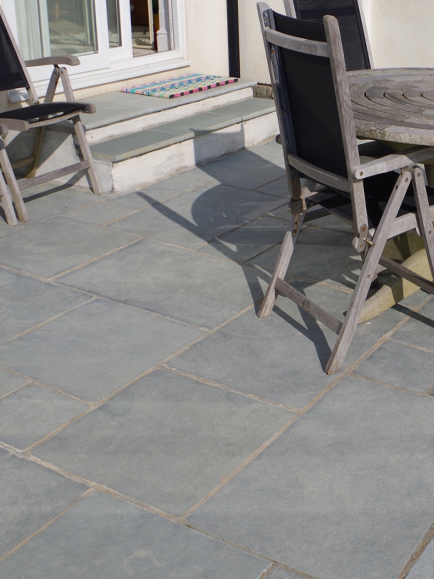 Kota Blue Natural Limestone Paving Slabs - 900x600 Pack