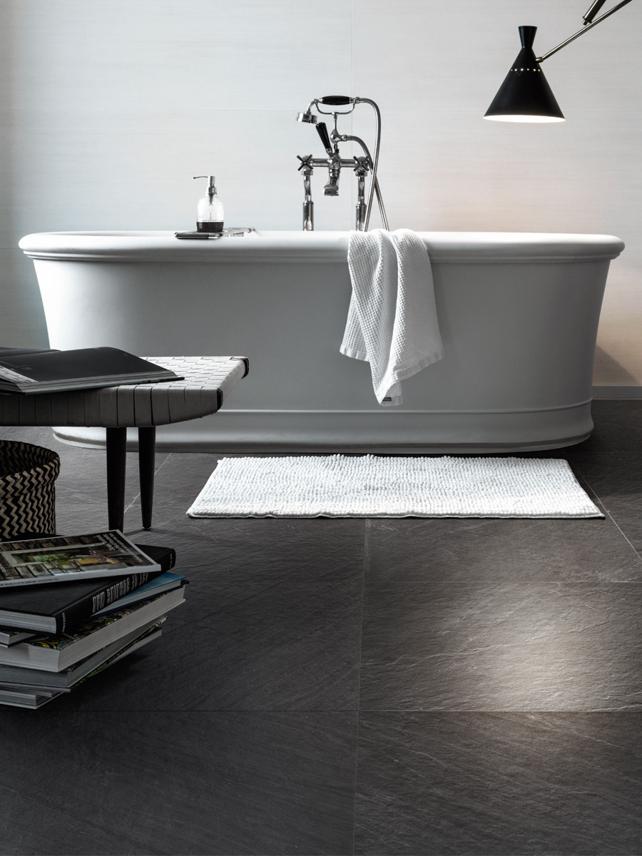 Italian Lavagna Black Indoor Wall & Floor Tiles - 600x600(mm)