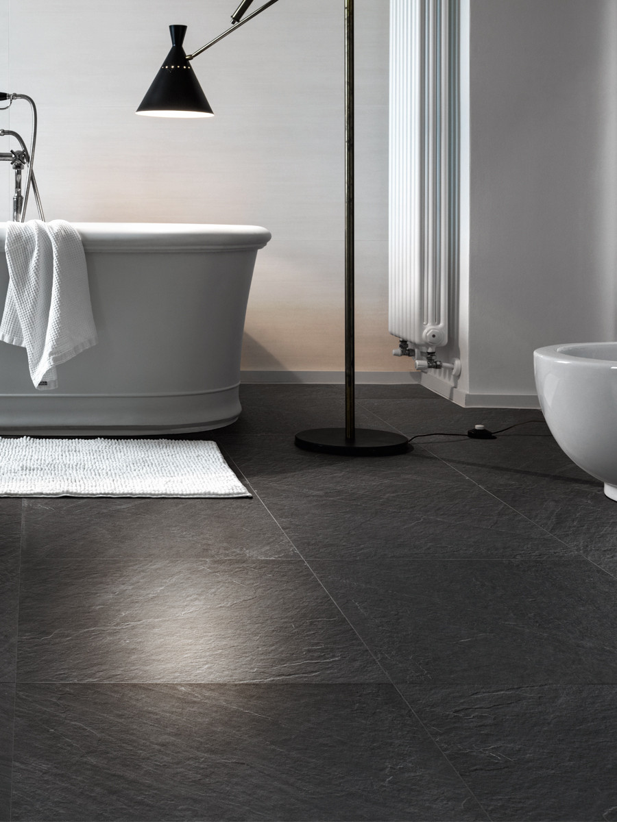 Italian Lavagna Black Indoor Wall & Floor Tiles - 600x300(mm)