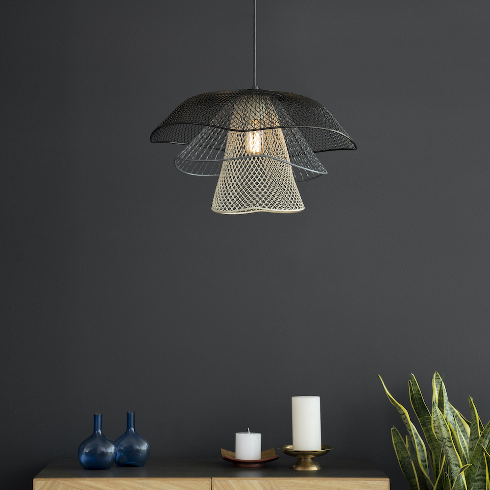 Mallawi Black Hanging Lamp