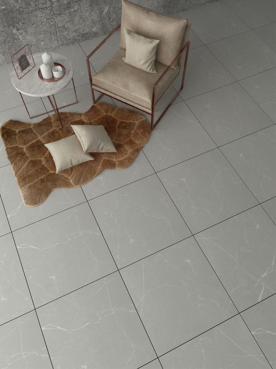 Nexus Grey Porcelain Wall & Floor Tile - 600x300