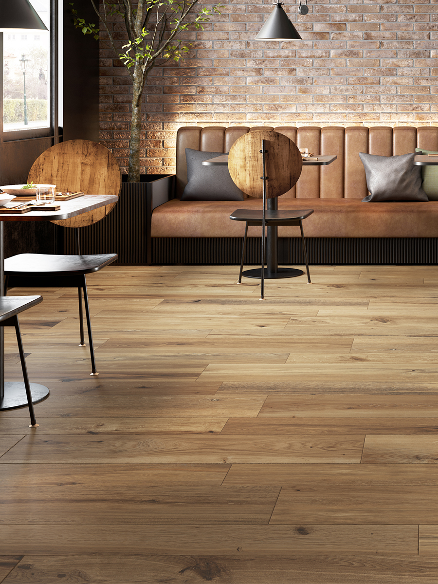 Italian Timeless Nut Wood Effect Porcelain XXXL Planks - 1500x240(mm)