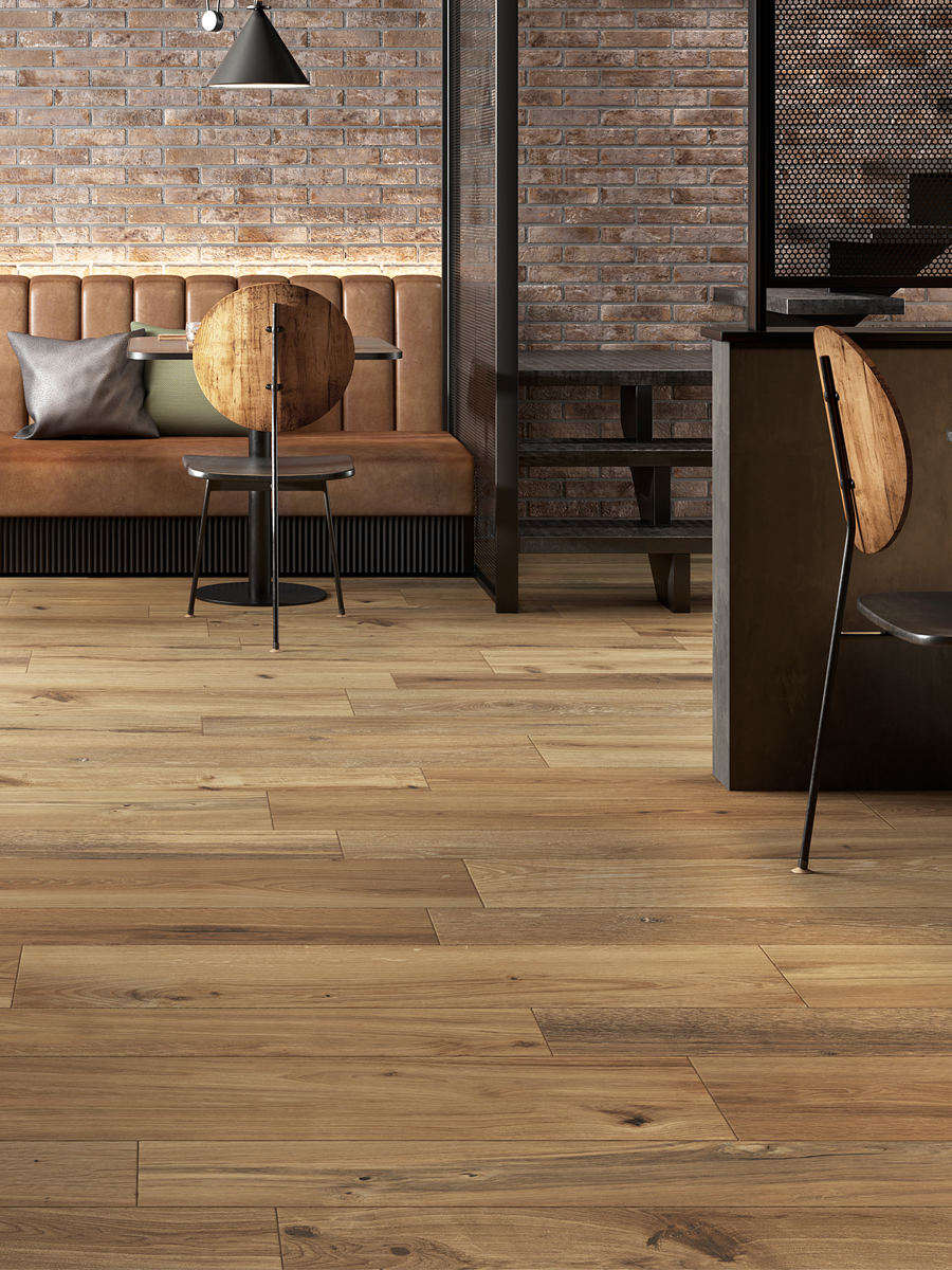 Italian Timeless Nut Wood Effect Porcelain XXXL Planks - 1500x240(mm)