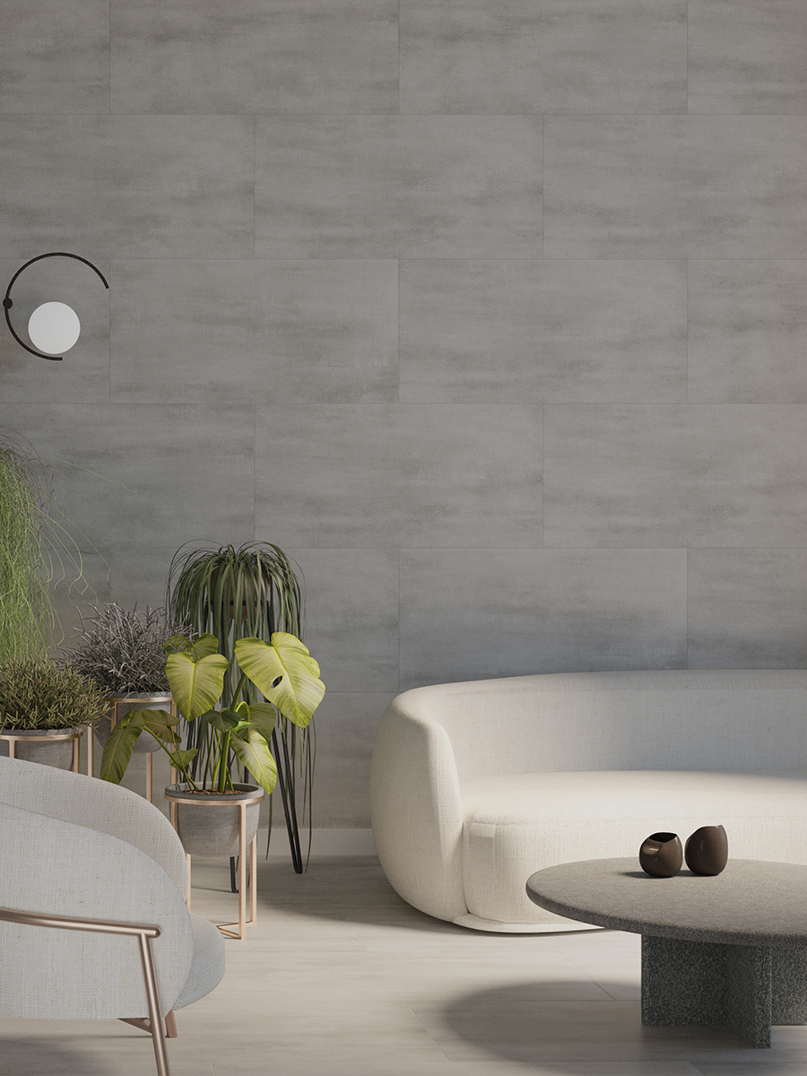 Osaka Gris Porcelain Wall & Floor Tiles - 900x450mm