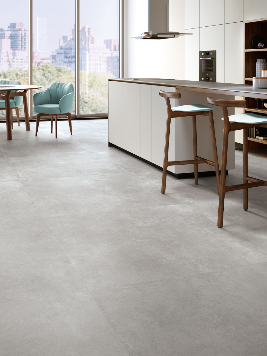 Parker Grey XXXL Italian Wall & Floor Tile - 900x900mm