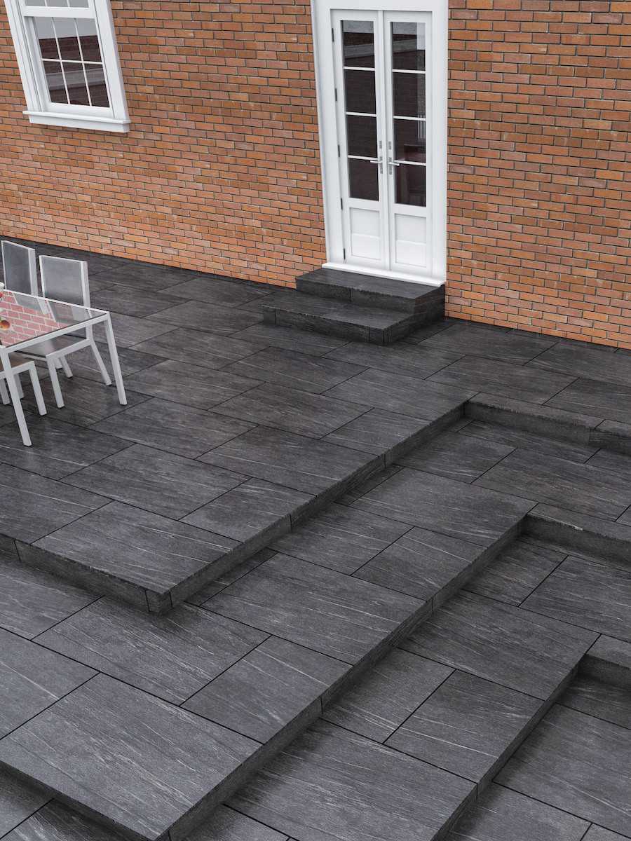 Pietra Nero - 900x600x20mm