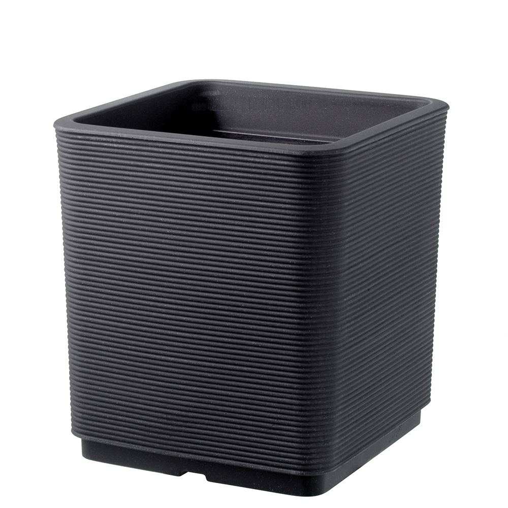 Indi Pixel Anthracite Italian Planter 384x398x384mm