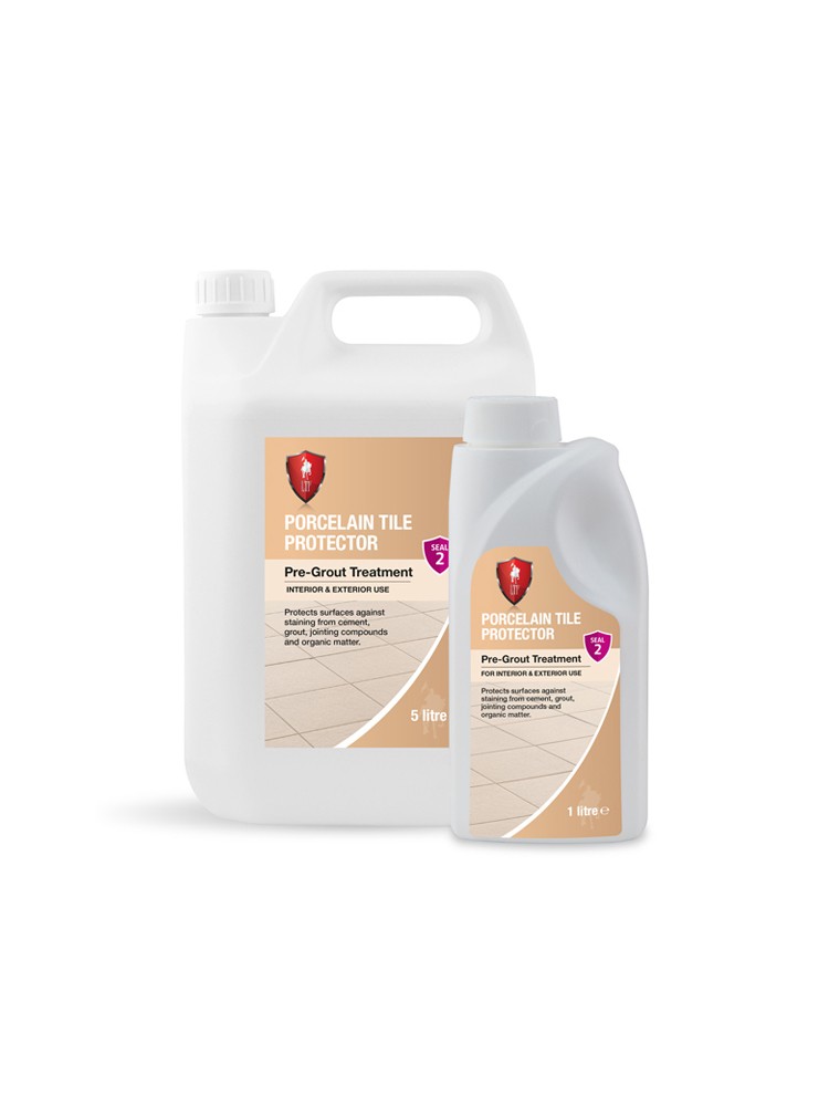 LTP Porcelain Tile Protector For Outdoor Porcelain Paving Tiles - 1 Litre