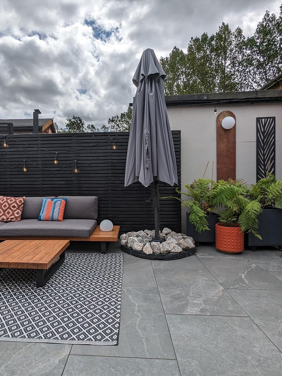 Roca Grey Outdoor TIle - 900x600x16mm