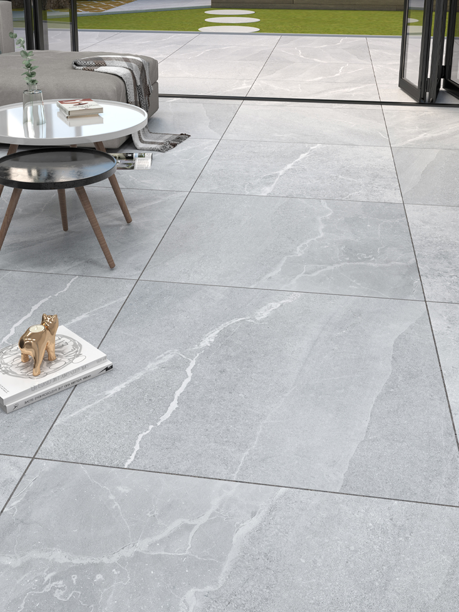 Roca White XXXL Wall & Floor Tiles - 1000x1000mm