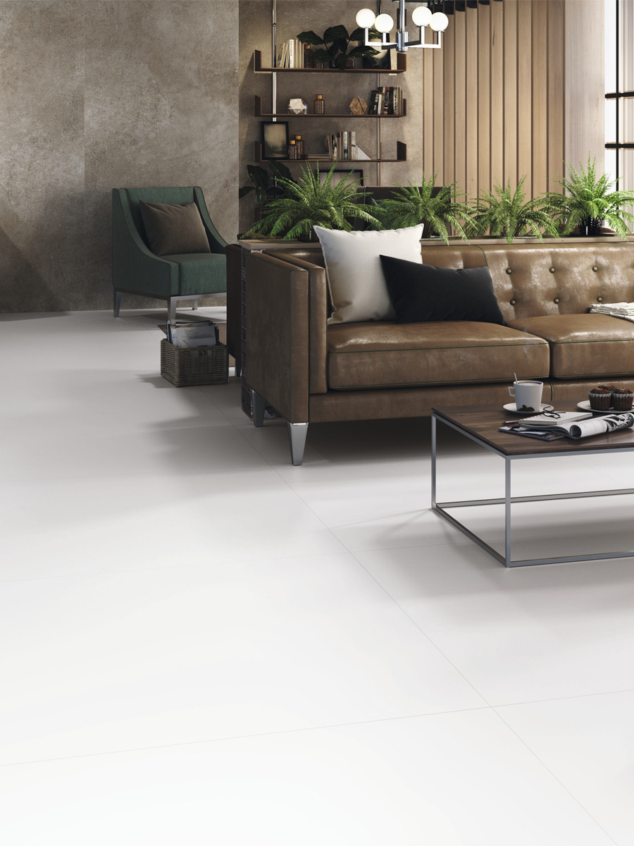 Supreme White Polished XXXL Wall & Floor Tile - 1200x1200(mm)