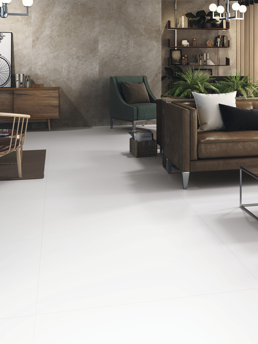 Supreme White Polished XXXL Wall & Floor Tile - 1200x1200(mm)