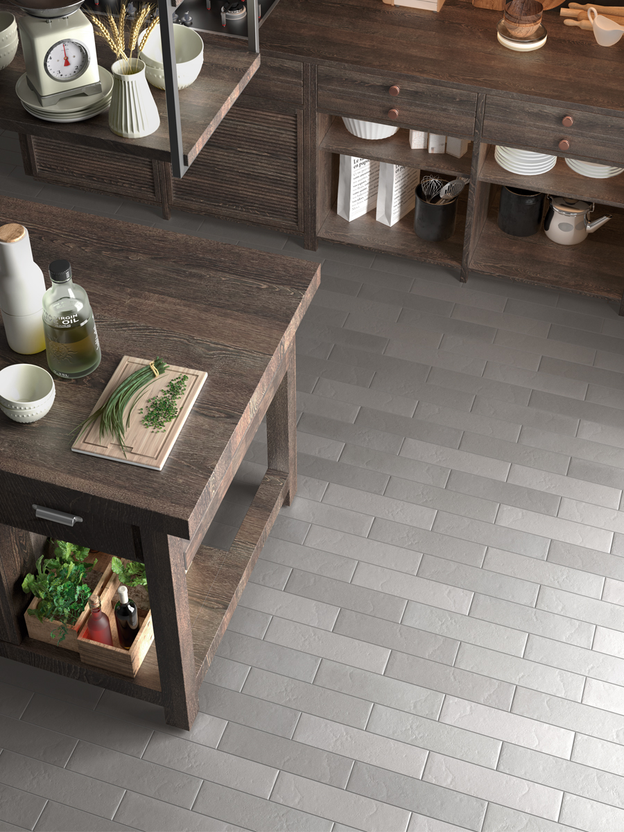 Toronto Perla Brick Effect Porcelain Wall & Floor Tile - 88x368mm