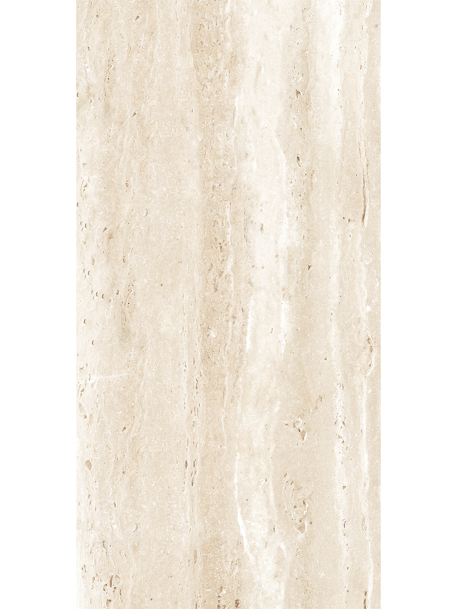 Travertino Beige Porcelain Tile - 1200x600mm