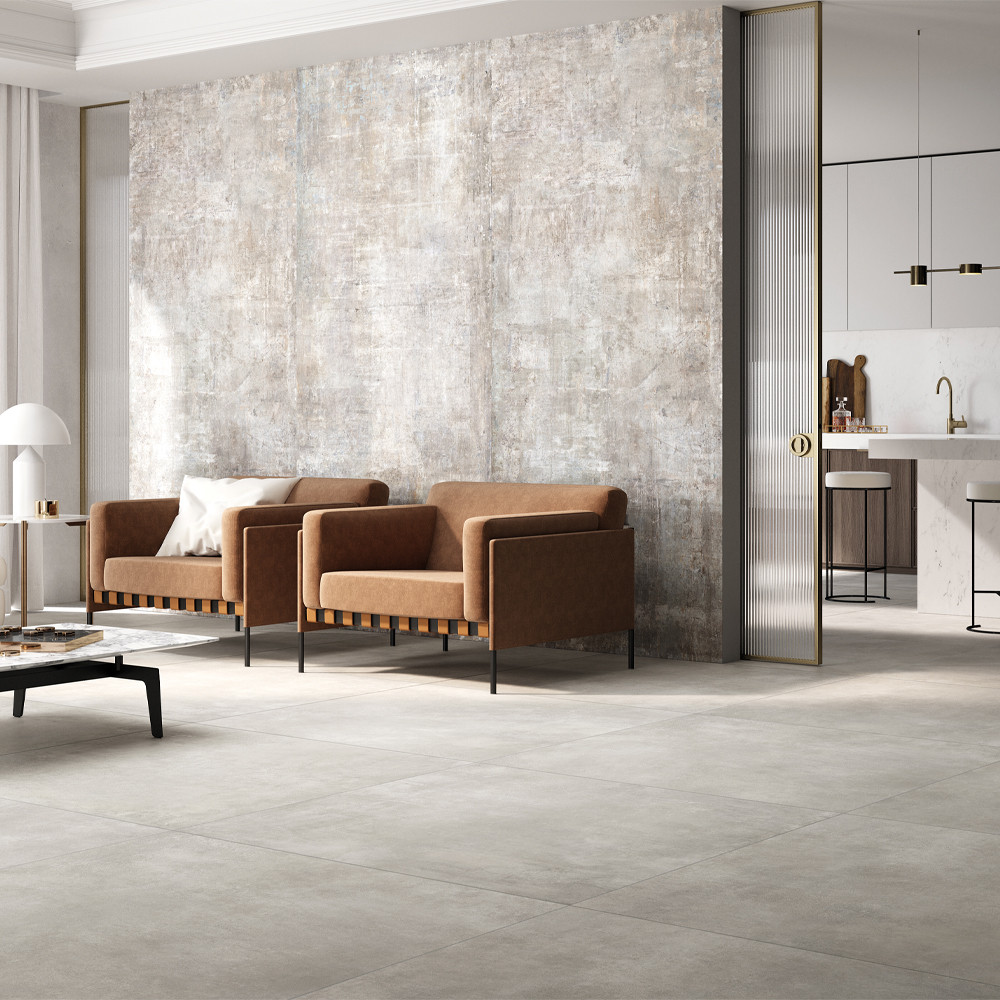 XXXL Volcano Grey Luxury Italian Wall & Floor Tile - 1000x1000